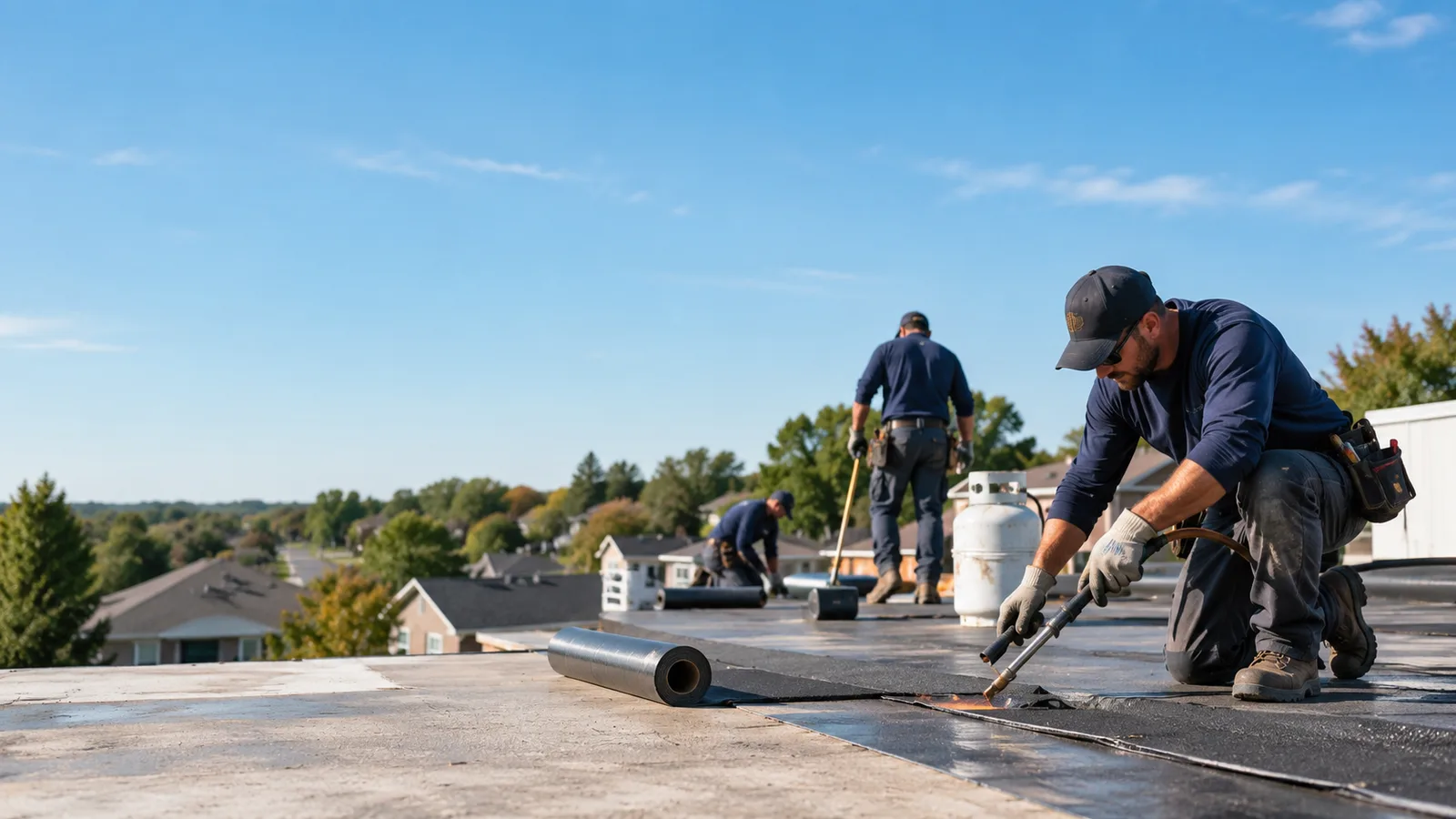 Flat Roof Leak Repair providers in Cost, TX